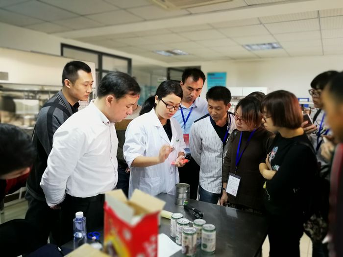 食品科技培训现场